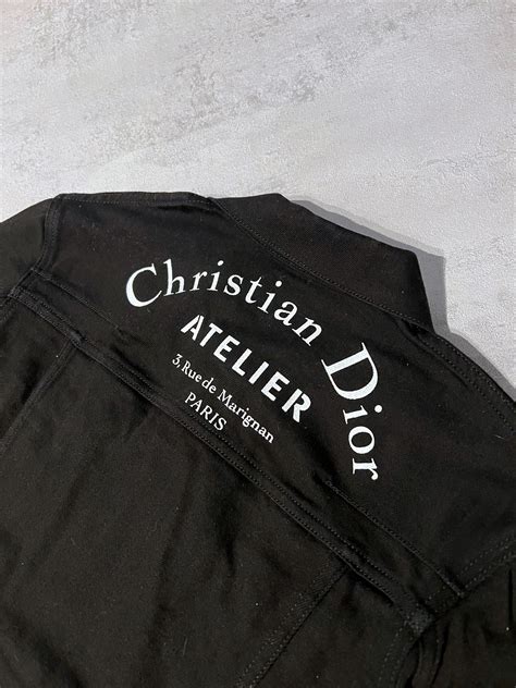 christian dior atelier denim jacket